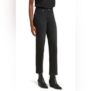 PAIGE Sarah High Waisted Ankle Straight Leg Jeans size 32